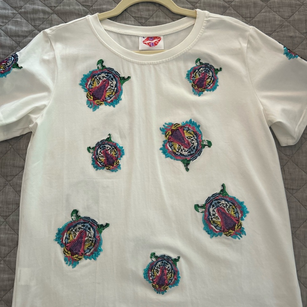 Sparkle City Tiger T-shirt (rainbow)